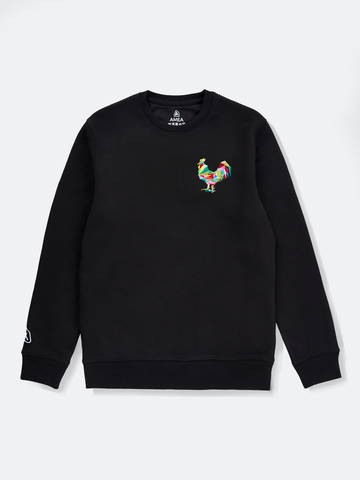 AMEA - Rooster - Black - Lunar Chinese Zodiac Jumper