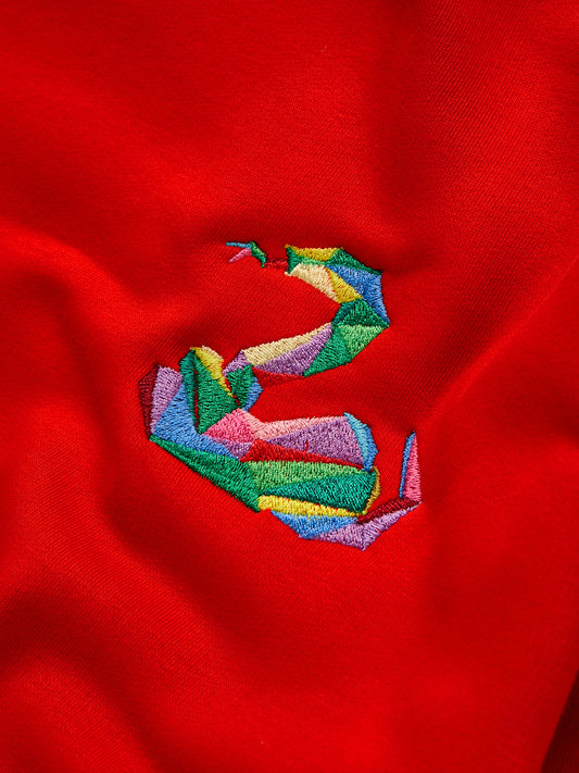 AMEA - Snake - jumper - Red - Lunar Chinese Zodiac